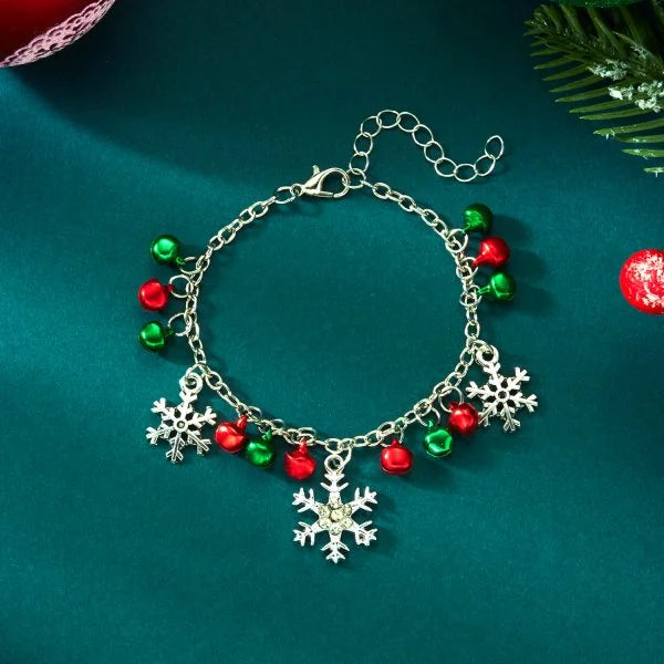 Luxury Christmas charm bracelet